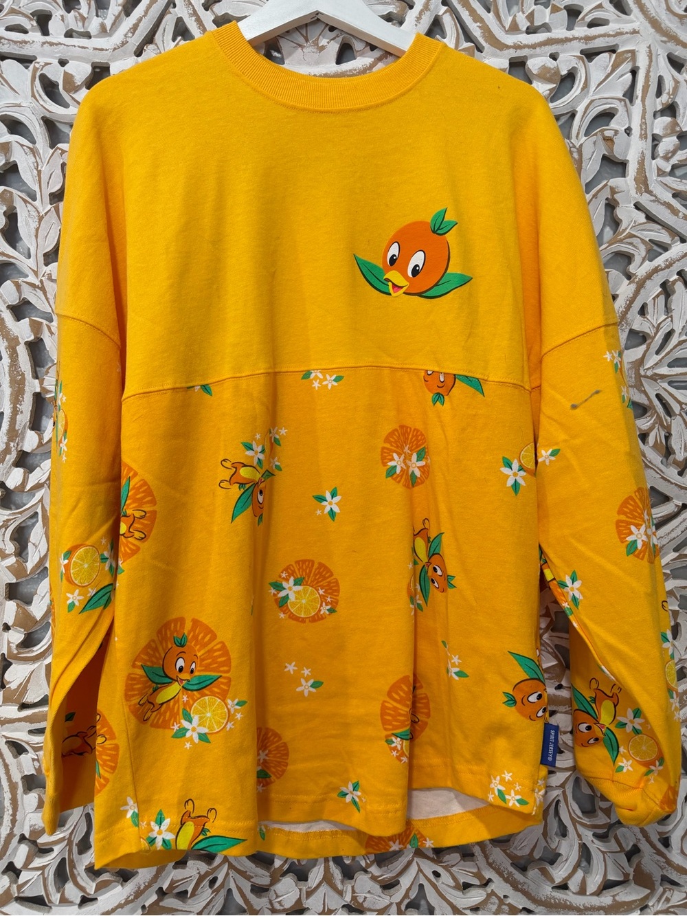 Disney Orange Bird Graphic Long-Sleeve Jersey